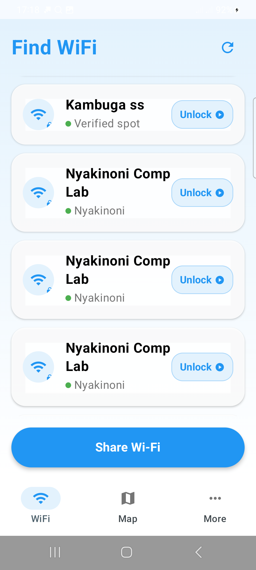 Wifi Swift Bridge app preview
